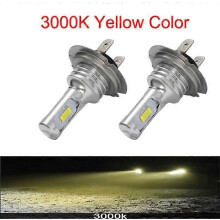 (H8)2st H7 Led H4 Canbus CSP Chips Bilstrålkastare Glödlampor H1 H11 H8 HB3 9005 HB4 Dimljus 6000K 4300K