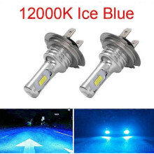 (H8)2st H7 Led H4 Canbus CSP Chips Bilstrålkastare Glödlampor H1 H11 H8 HB3 9005 HB4 Dimljus 6000K 4300K