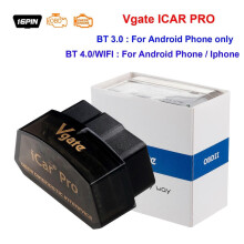(ICAR PROBluetooth 4.0)Vgate iCar Pro BT 4.0 OBD2-skanner för Android/IOS Elm 327 WIFI Bildiagnostik