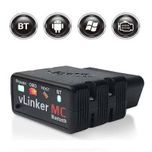(vLinker Bluetooth3.0)Vgate vLinker MC Bluetooth 4.0/3.0/WIFI ELM327 OBD2 bilkodläsare, OBD-II Diagnostic