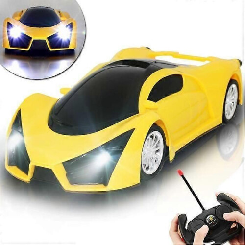 Auto telecomandata - RC - Gialla - Scala 1/16 - Regali per bambini e bambine