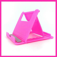 (Pink)Motorcycle Bicycle Phone Holder Stand Auto Lock Moto Mobile Phone Holder Motor Bike Handlebar