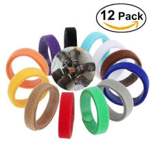 PIXNOR 12 kleuren verstelbare puppyhalsbanden 2 verpakkingen x 12 stuks