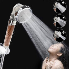 Pommeau de douche relaxant avec perles