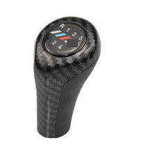 (STYLE-2 5 Speed1)1st Bilväxelspaksknopp Läder för BMW 1 3 5 6-serie E30 E36 E39 E46 E60 E81 E82