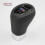(STYLE-1 5 Speed)1Pc Car Gear Shift Knob Leather For BMW 1 3 5 6 Series E30 E36 E39 E46 E60 E81 E82 1