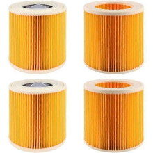 Pack of 2 cartridge filters for Krcher WD3 Premium WD2 WD3 WD3P WD3 MV2 MV3 WD3 Filter Vacuum Cleaner