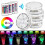 Lot de 4 lampes LED submersibles, étanches, avec télécommande et changement de couleur 1