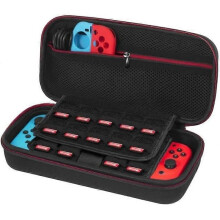Nintendo SwitchSwitch OLED-hoesje - Verbeterde versie Harde draagtas met grotere opbergruimte voor