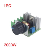 2000/4000W högeffekttyristor Elektronisk spänning AC 220V Regulator Dimningshastighet Temperaturreglering