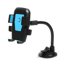 (Blue)2023 Car Phone Holder Bracket Mount Cup Holder Universal Car Suction Windshield Phone Locking