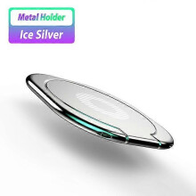 (siliver ring holder)Universal Multipurpose Mobile Phone Holder Car Air Vent Grip Mount Stand Rotation