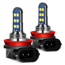 2st Nya H11 H8 HB4 9006 H27 881 880 H3 högkvalitativa LED-lampor Auto Dimljus Bil Anti-dimljus Dimljus