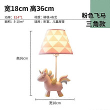 (A)Lampada da tavolo a LED con unicorno per cameretta dei bambini, luci da scrivania, luce notturna