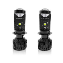 (H7)Canbus Lampe H4 H7 LED Y10 Super Mini Projektor Laser Objektiv 120W Autos Birne 16000LM Umwandlung