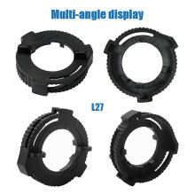 (L27)LED H1 H7 Strålkastare Glödlampor Adapter Hållare Sockel Bashållare 2 st L21 L22 L23 L24 L25 L26