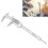 Digital Caliper 6in LCD Screen, 0.1mm Resolution, Silver 13