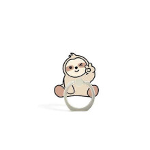 (9)Bear Unicorn Panda Finger Ring Mobile Phone Stand Holder For iPhone XS Huawei Cell Smart Round Phone