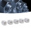 10PCS M10 Stainless Steel Hex Coupling Nut, 17mm Length, Silver 15