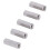 10 pcs M6x1 Threaded Rod Connector Hex Coupling Nut 30mm Steel Rust Proof 1