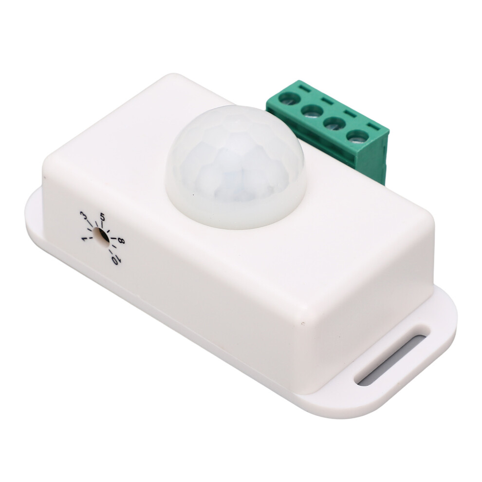 Adjustable Infrared Motion Sensor Switch 6A 12-24V With Delay Timer 4021339403566