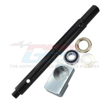 Arbre de transmission principal en acier métallique GPM 7786X pour Traxxas 1/6 XRT 1/5 X-MAXX 8S 4WD
