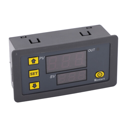 OP CL LOP Timerrelais großes Display DC12V 0-999s