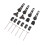 Versatile Tri Fold Tonneau Cover Clamp Universal Fit Complete 20 Piece Kit 9