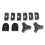 Versatile Tri Fold Tonneau Cover Clamp Universal Fit Complete 20 Piece Kit 7