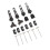 Versatile Tri Fold Tonneau Cover Clamp Universal Fit Complete 20 Piece Kit 4