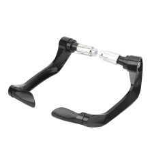Anodized Motorcycle Handlebar Guard - Fits 22mm Black Durable & Stylish