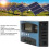 Modell 100A LCD 12/24V Solar-Laderegler USB 9