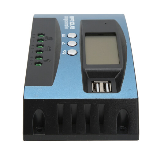 Modell 100A LCD 12/24V Solar-Laderegler USB 2