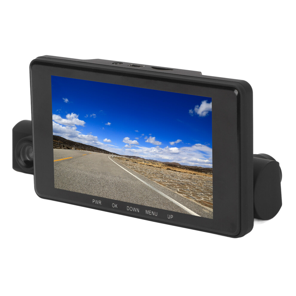 4In HD Dash Cam 1080P Front & Rear Motion Detection 4" Screen-image-OPC-PJJBS9S-NEW