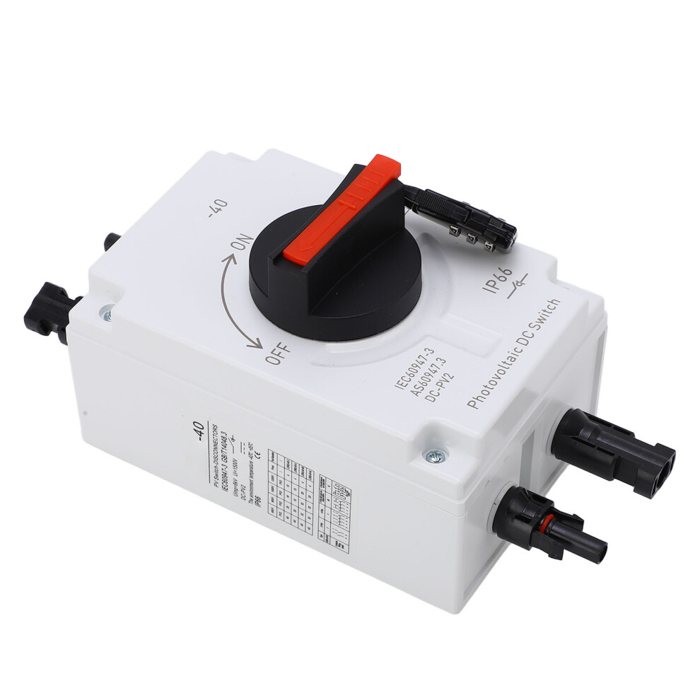 32A 4P Ip66 Waterproof Pv Solar Disconnect Switch, Dc1200v 8701339415115