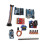 Intelligentes Roboter Auto Chassis Kit PCB, 4xAA Stromversorgung, 4WD 3