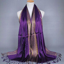 (4) 2021 Luxury Brand Women Gold Cotton Solid Color Muslim Head Scarf Shawls and Wraps Glitter Pashmina Bandana Female Foulard Hijab