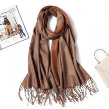 (200x70cm, WT2-14) 2022 Winter Scarf Women Solid Cashmere Like Pashmina Tassel Warm Scarves Thick Shawls And Wraps Lady Shiny Double Side Bufanda
