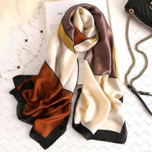 (180x90CM, 22) 180*90CM Silk Scarves 2022 Popular Belt Print Handkerchief Female Dustproof Beach Towel Summer Sunscreen Shawls bandanna foulard
