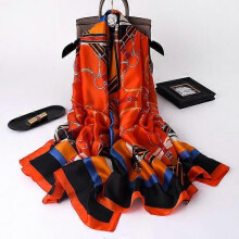 (180x90CM, 16) 180*90CM Silk Scarves 2022 Popular Belt Print Handkerchief Female Dustproof Beach Towel Summer Sunscreen Shawls bandanna foulard