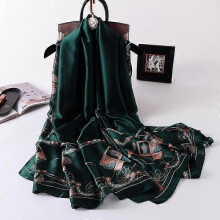 (180x90CM, 64) 180*90CM Silk Scarves 2022 Popular Belt Print Handkerchief Female Dustproof Beach Towel Summer Sunscreen Shawls bandanna foulard