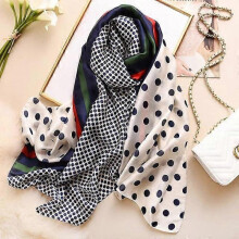 (180x90CM, 62) 180*90CM Silk Scarves 2022 Popular Belt Print Handkerchief Female Dustproof Beach Towel Summer Sunscreen Shawls bandanna foulard