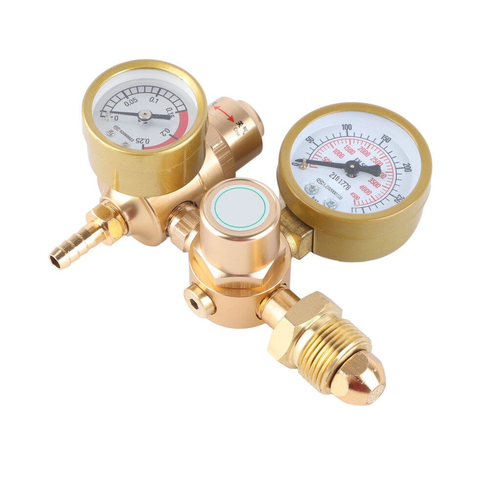Gas Regulator For Welding Argon Co2 4500Psi Flowmeter 1/4In Outlet 6.605Gpm 7671339417857