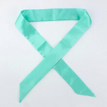 (D78) Small Silk Scarf Solid Handle Bag Ribbons Headband female 2021 Fashion Luxury Brand satin Hair Tie Long Scarves