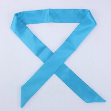 (D96) Small Silk Scarf Solid Handle Bag Ribbons Headband female 2021 Fashion Luxury Brand satin Hair Tie Long Scarves