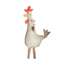(Rooster) Baby baby giraffe rooster doll canvas toy doll children baby comfort doll comfort pillow