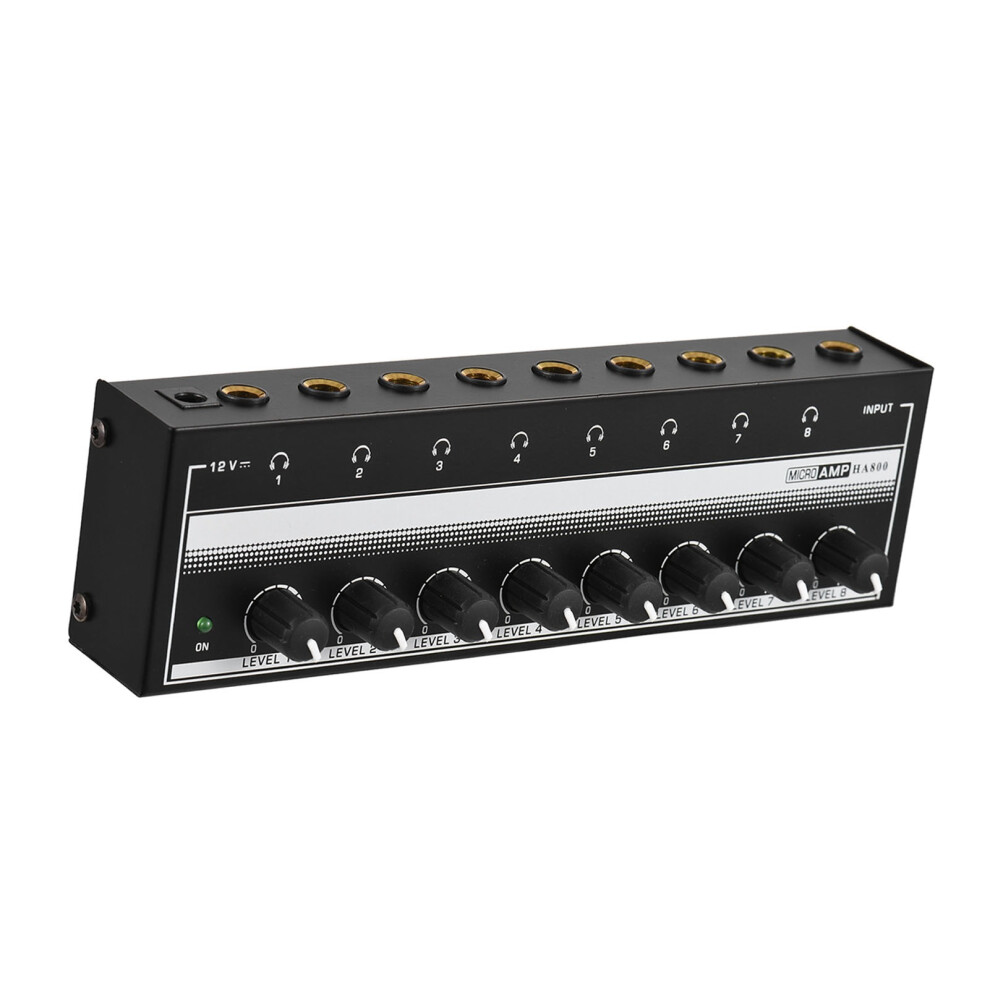 Ha800 8-Channel Headphone Amplifier With Independent Volume Control 6941339420845