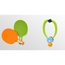 Indoor Table Tennis Self Training Set, Green, Plastic, 347g