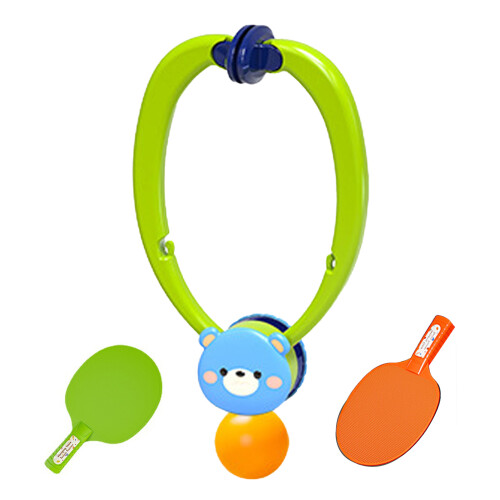 Indoor Table Tennis Self Training Set, Green, Plastic, 347g 1