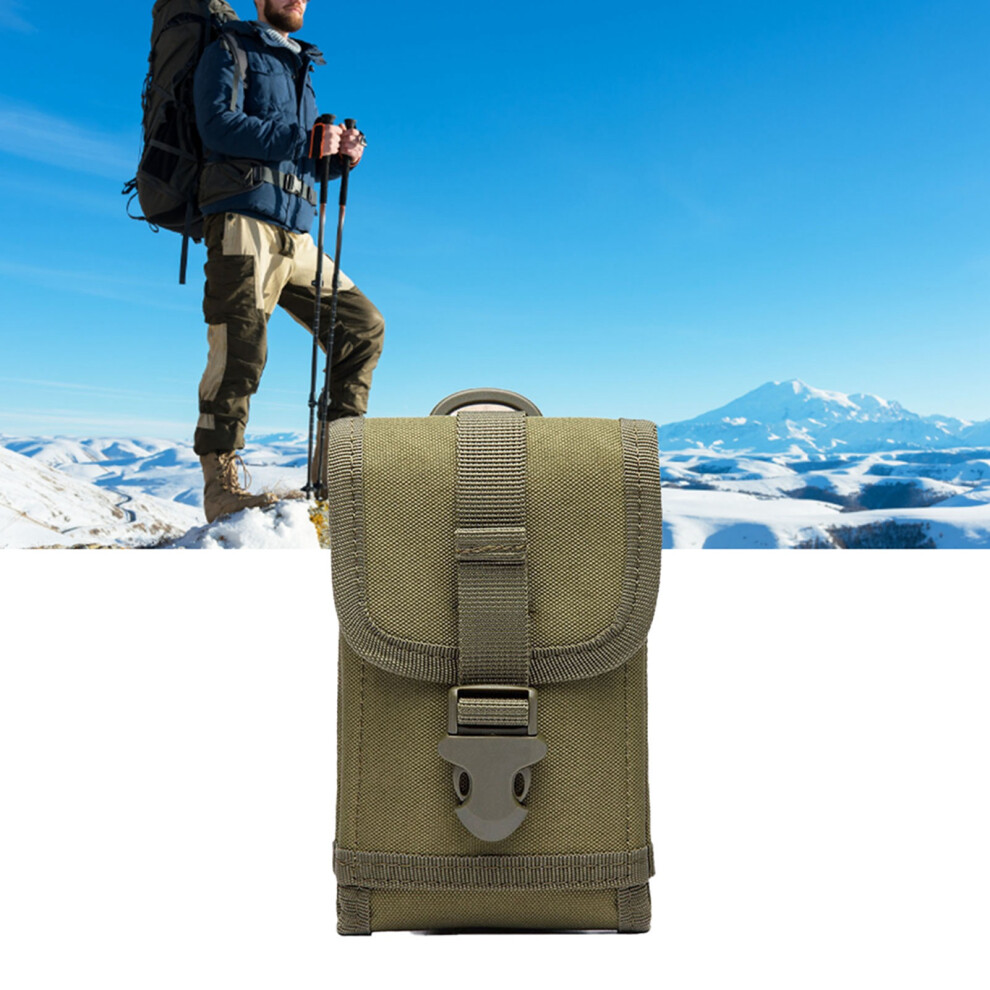 Military Nylon Waterproof Phone Waist Pack OD Green for Outdoor Sports-image-OPC-PJJC6Y6-NEW